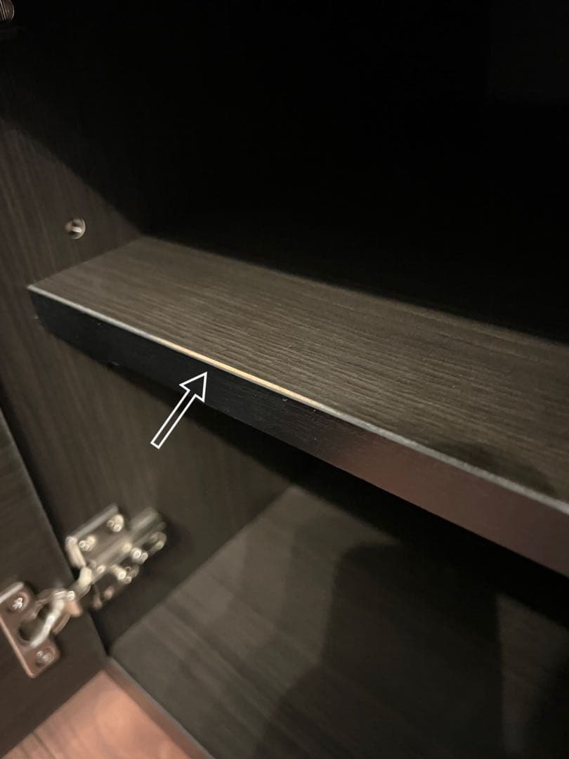 ニトリ　幅150cm テレビ台　ローボードポスティア ブラック