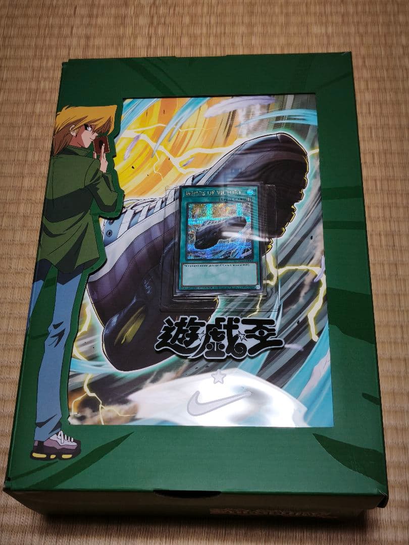 イ*ー様 遊戯王 Nikeコラボ (エアマッスル)　joey (箱・カードのみ！