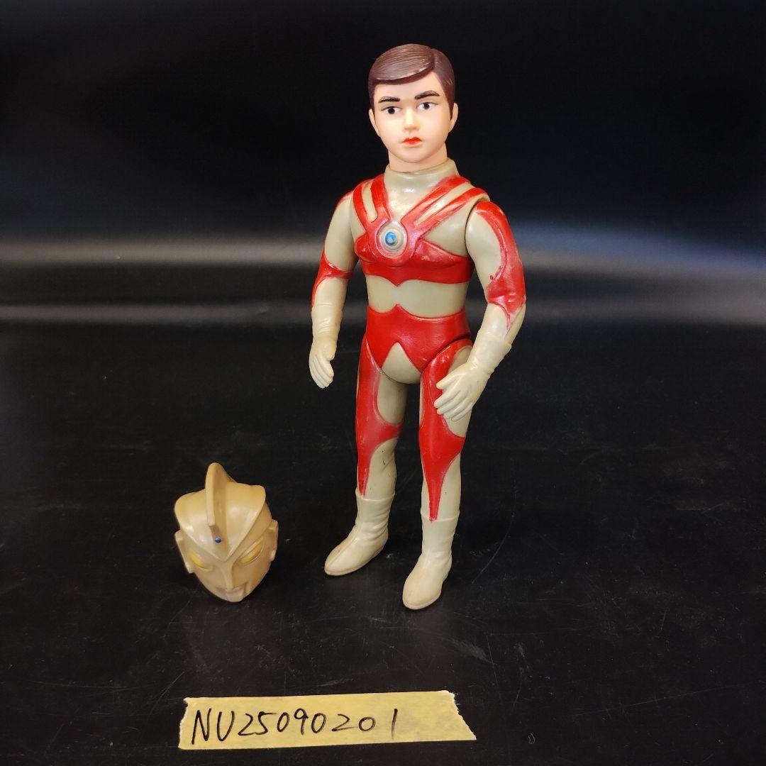 当時物　ブルマァク　ウルトラマンエースA マスク取れ　ソフビ 昭和レトロ