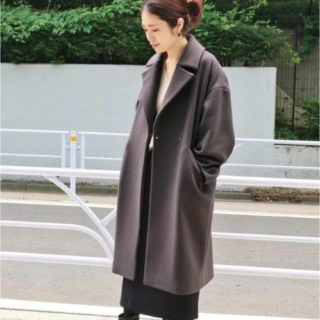 IENA イエナ MANTECOオーバーチェスターコート 38サイズ グレー