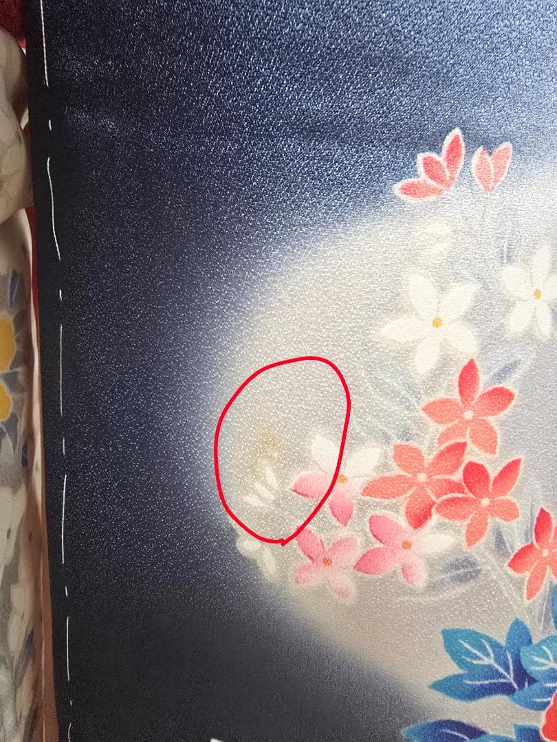 七五三　7歳　正絹　着物　セット　女の子 *c82