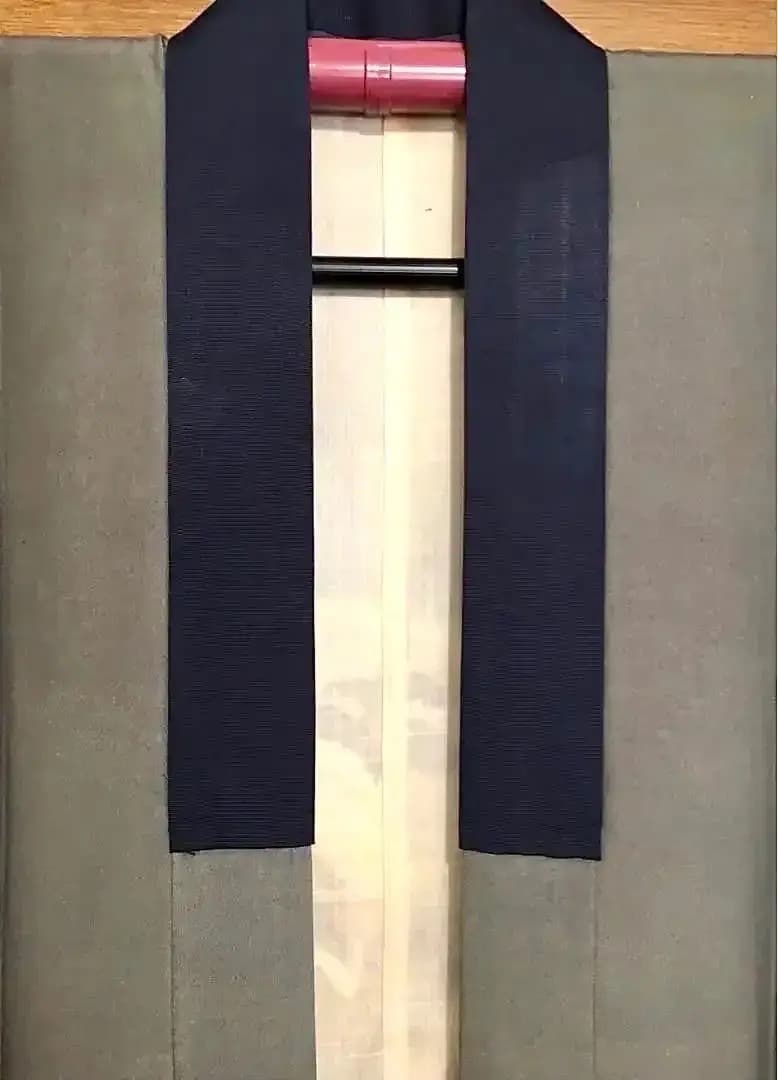 浮世絵美人画 男物長襦袢 江戸の風情 手描き時代物 Antique Ukiyoe