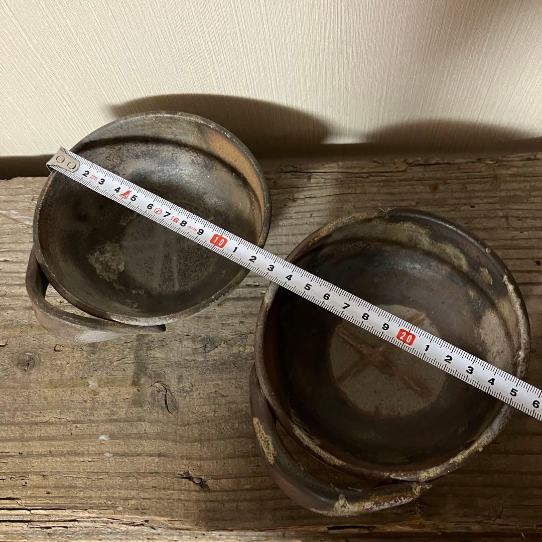 備前焼　スープマグ　マグカップ　2点セット