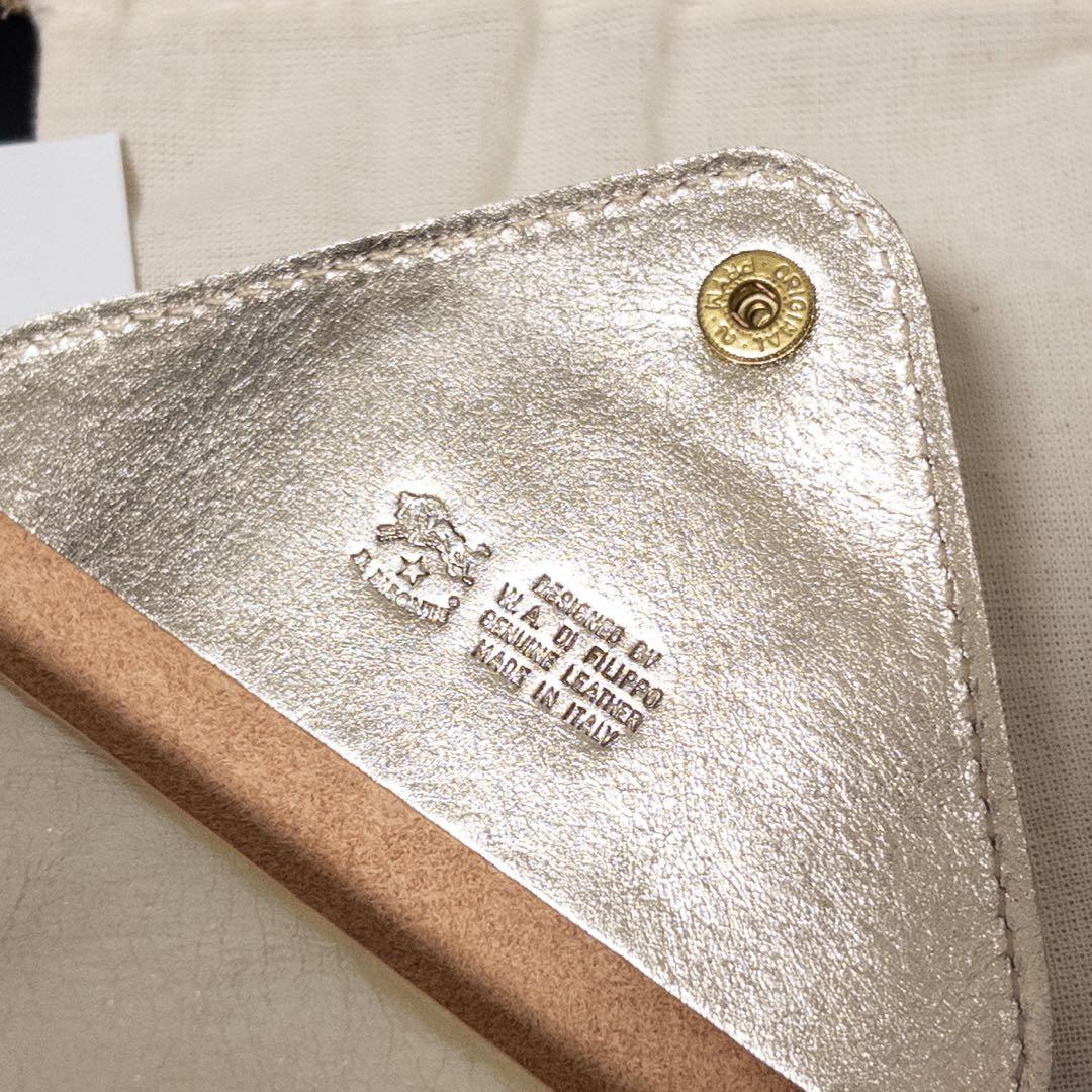 IL BISONTE 財布 プラチナ 日本限定 スター イルビゾンテ ゴールド