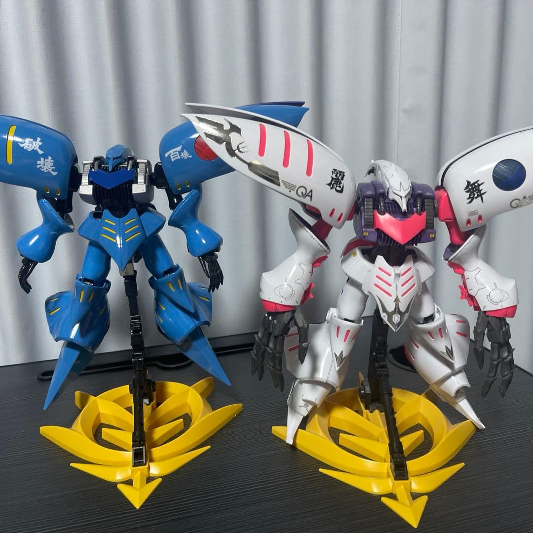 塗装済みジャンク品MG1/100キュベレイ、MG1/100キュベレイアンべリール