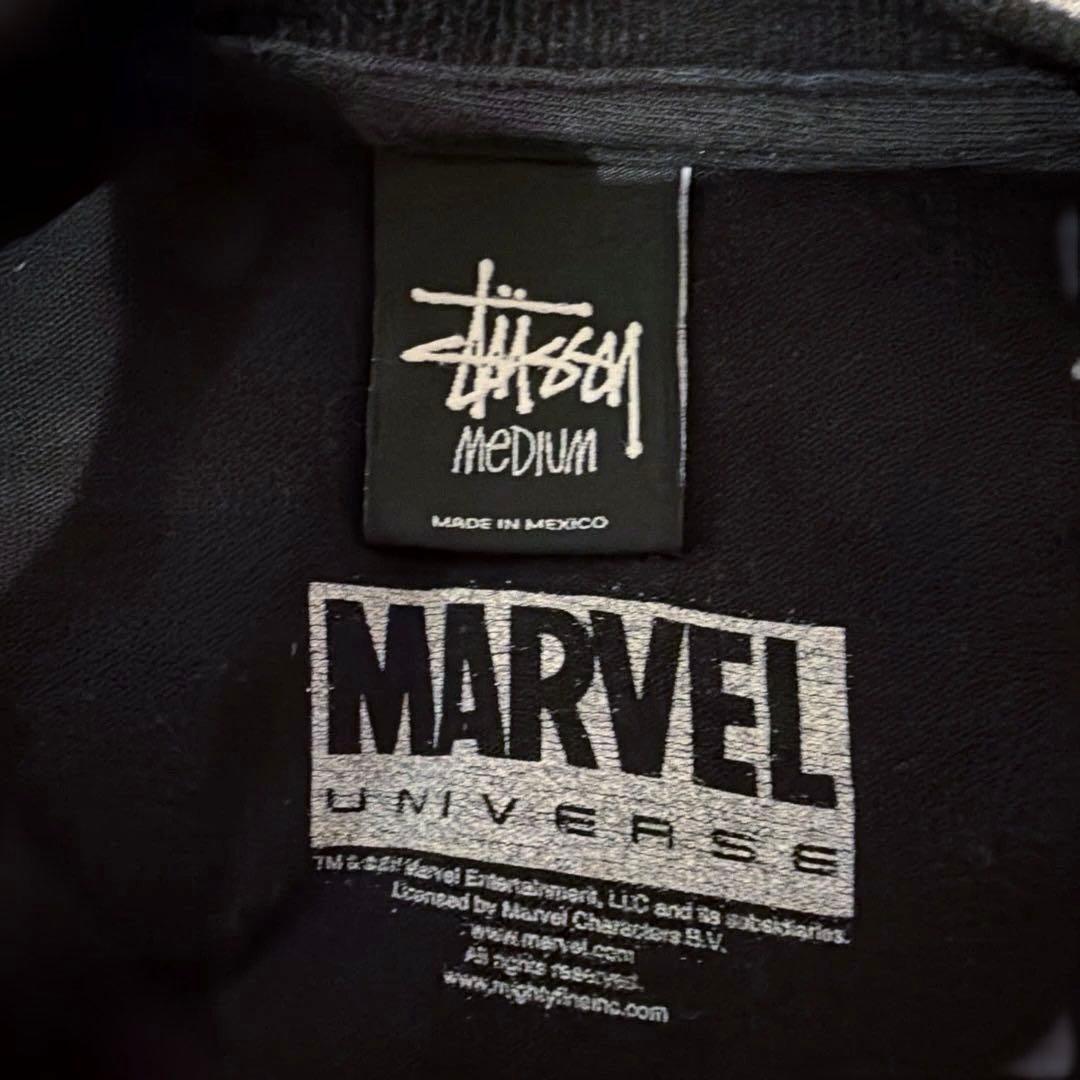【激レア】Stussy × MARVEL スパイダーマン Tシャツ　M