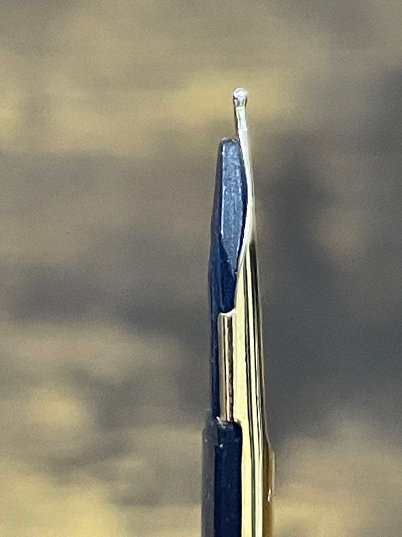 未使用　タグ付　ブラック　マーブル　18k F キャップレス　万年筆　パイロット