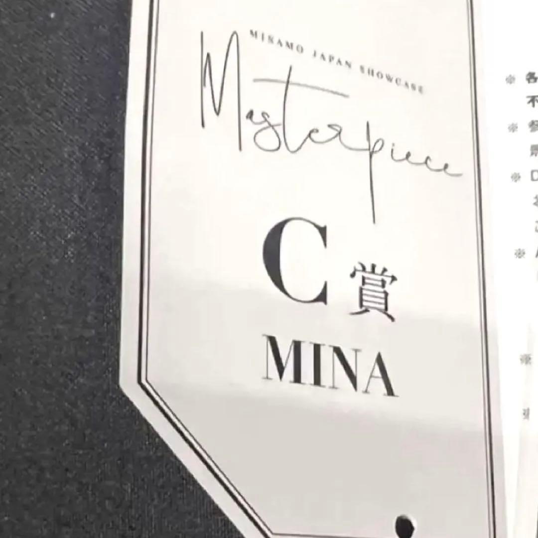 MISAMO ミサモ　ミナ　オフラインくじ　直筆サイン入りTシャツ