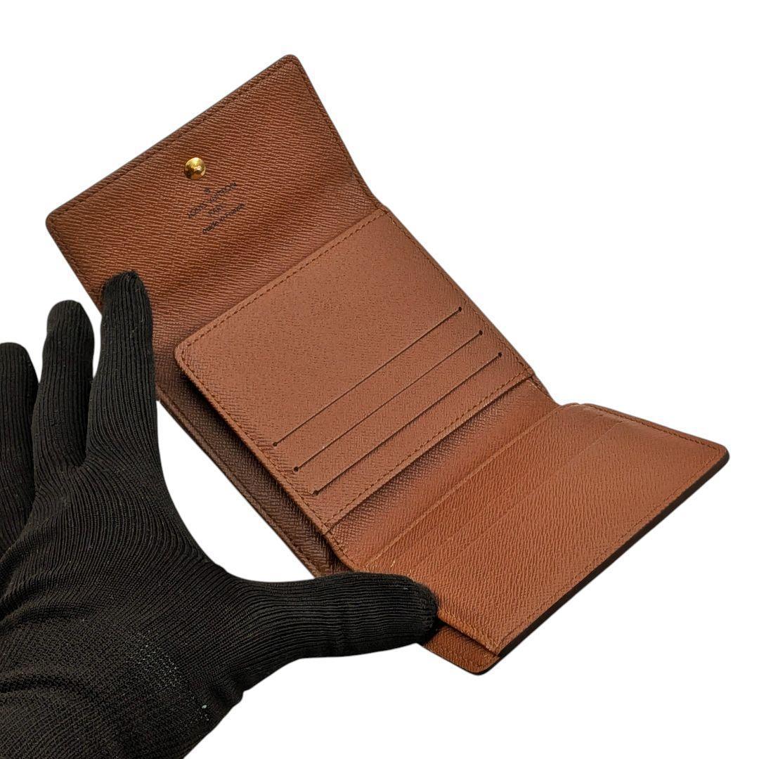 良品 ルイヴィトン モノグラム ポルトフォイユ エリーズ 964