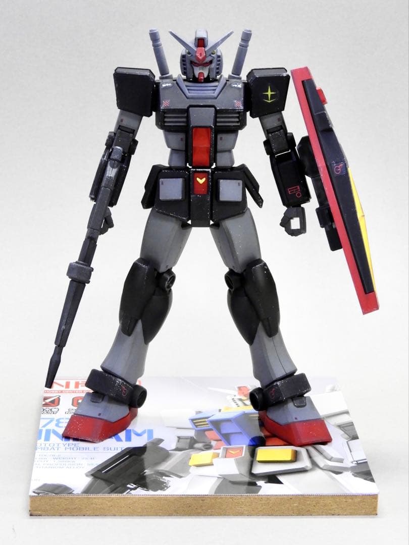 EG ガンダム ( プロトタイプカラー ) 全塗装 / ガンプラ 完成品