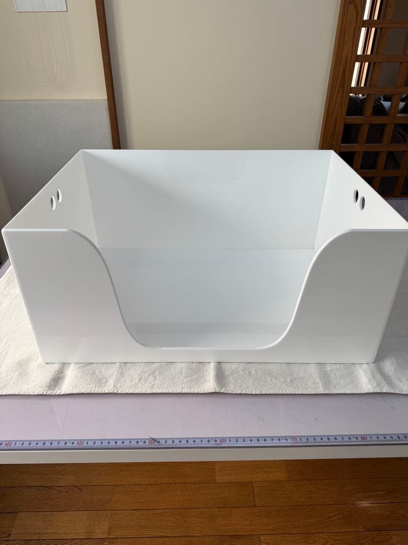 ドギレット　犬のトイレトレー　ワイド　お手入れ簡単　おしゃれ　プラスハーフ