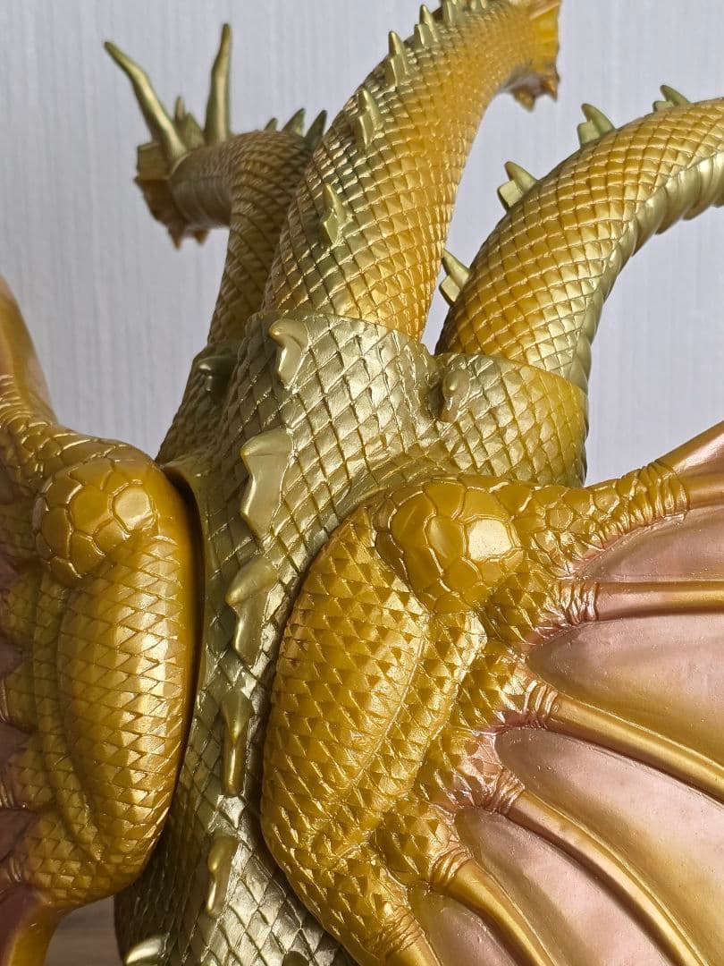 箱付き★キングギドラ ソフビ フィギュア 約460ミリ