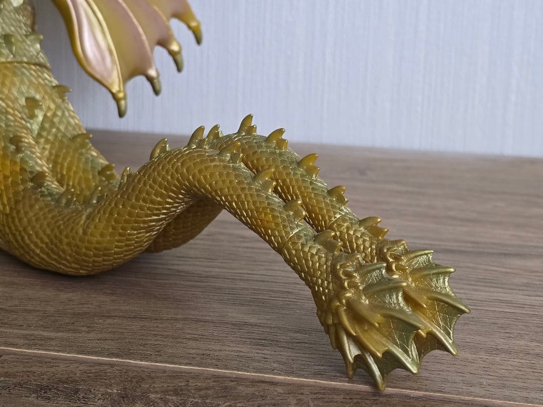 箱付き★キングギドラ ソフビ フィギュア 約460ミリ