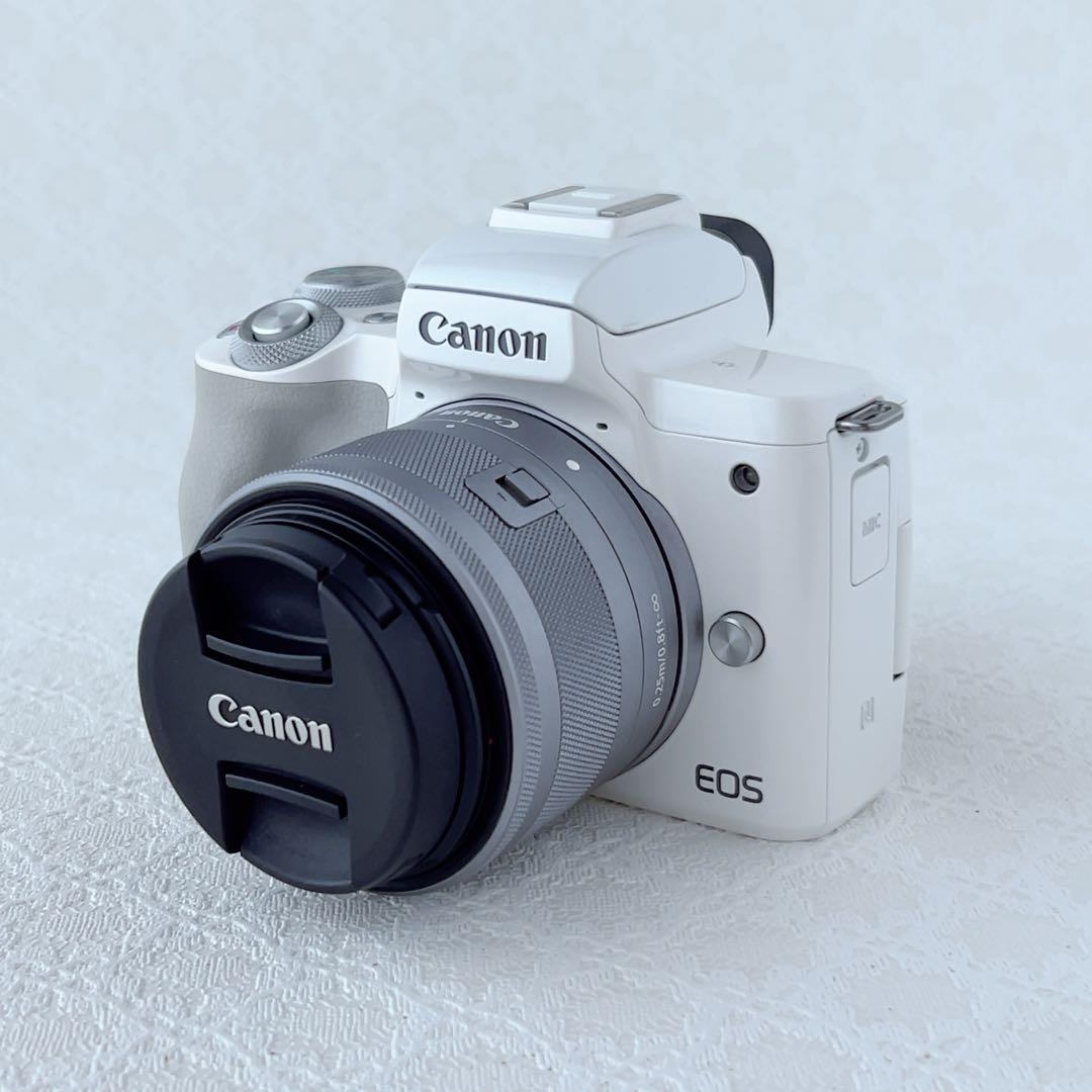 【美品】CANON EOS Kiss M ホワイト