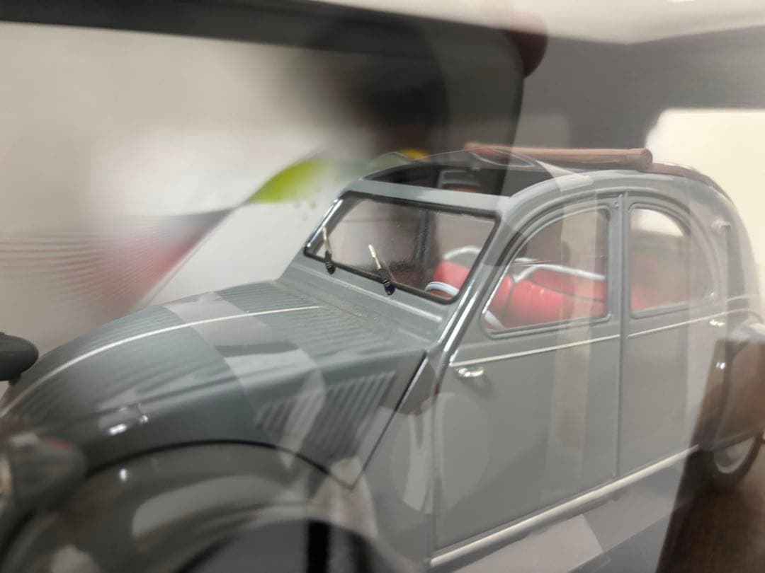 NOREV CITROEN 2CV AZLP GRIS1958 ミニカー1/18