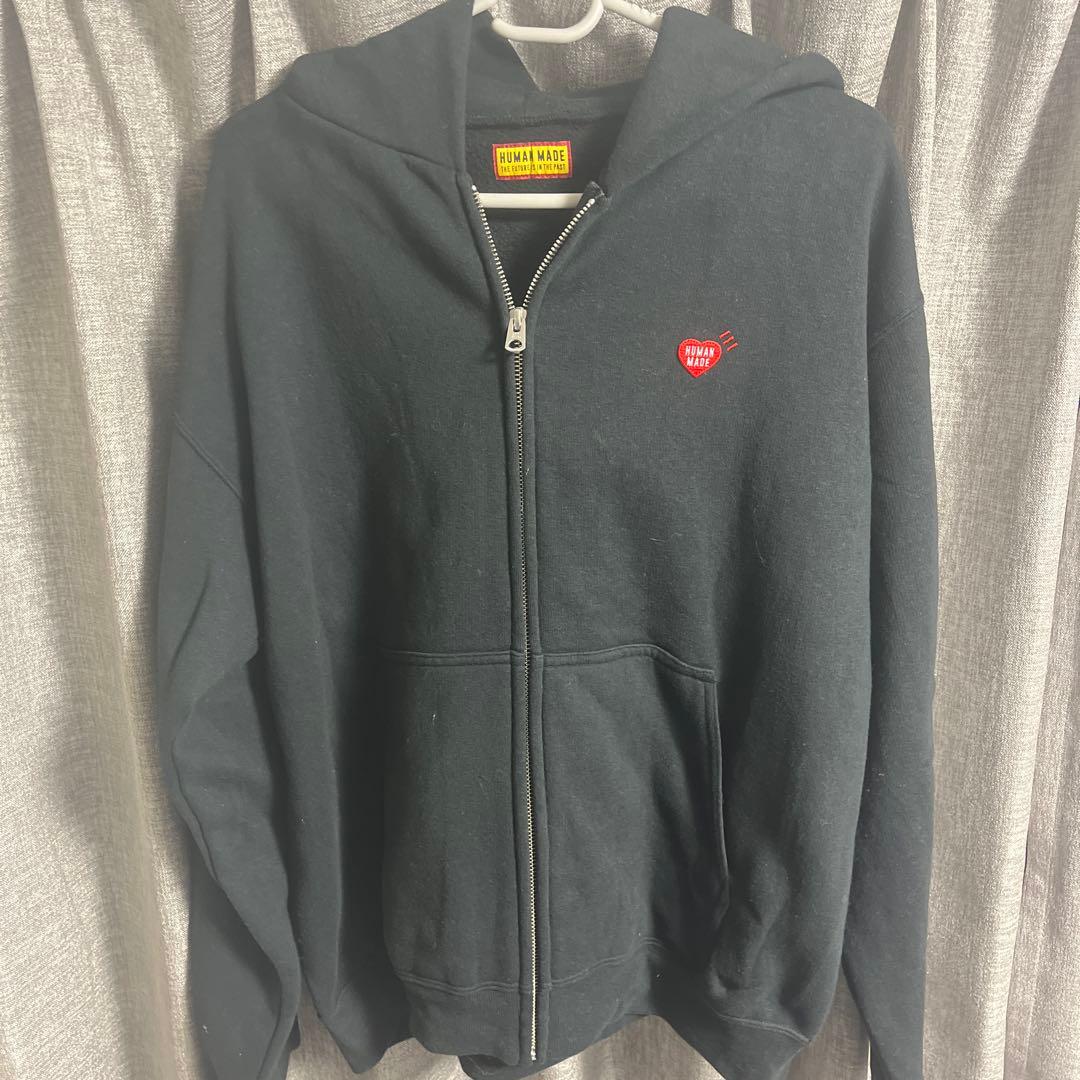 HUMAN MADEジップパーカー