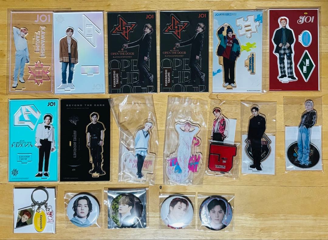 JO1 アクリルスタンド 缶バッジ グッズ まとめ売り 川西拓実