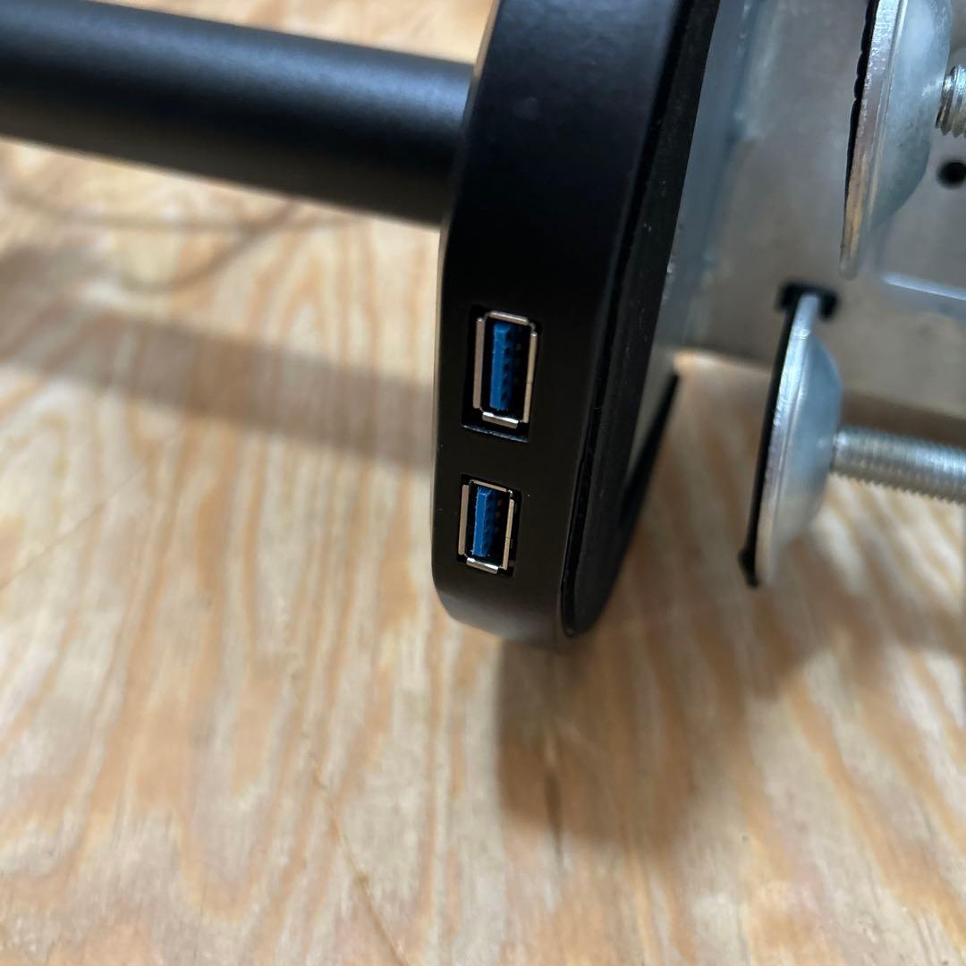 Bauhütte ブラック モニターアーム　bauhutte 3面用アーム