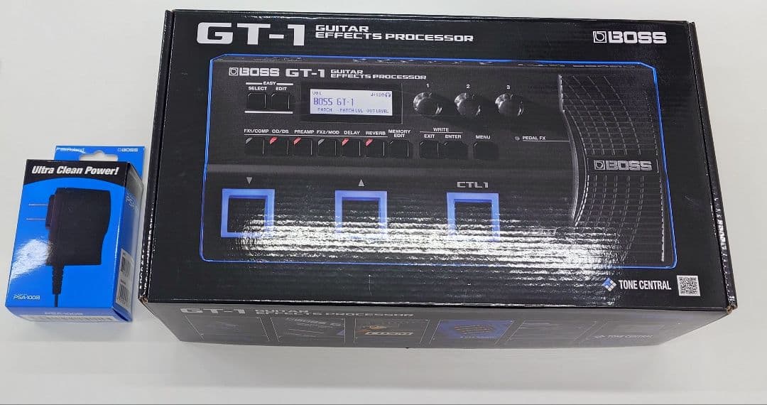 BOSS ボス GT-1 マルチエフェクター 別売アダプター付