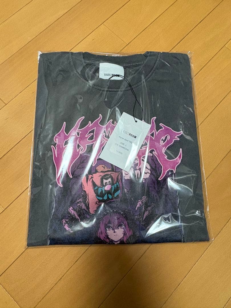 【新品】VAULTROOM nqrse DEVIL TEE / CHARCOAL