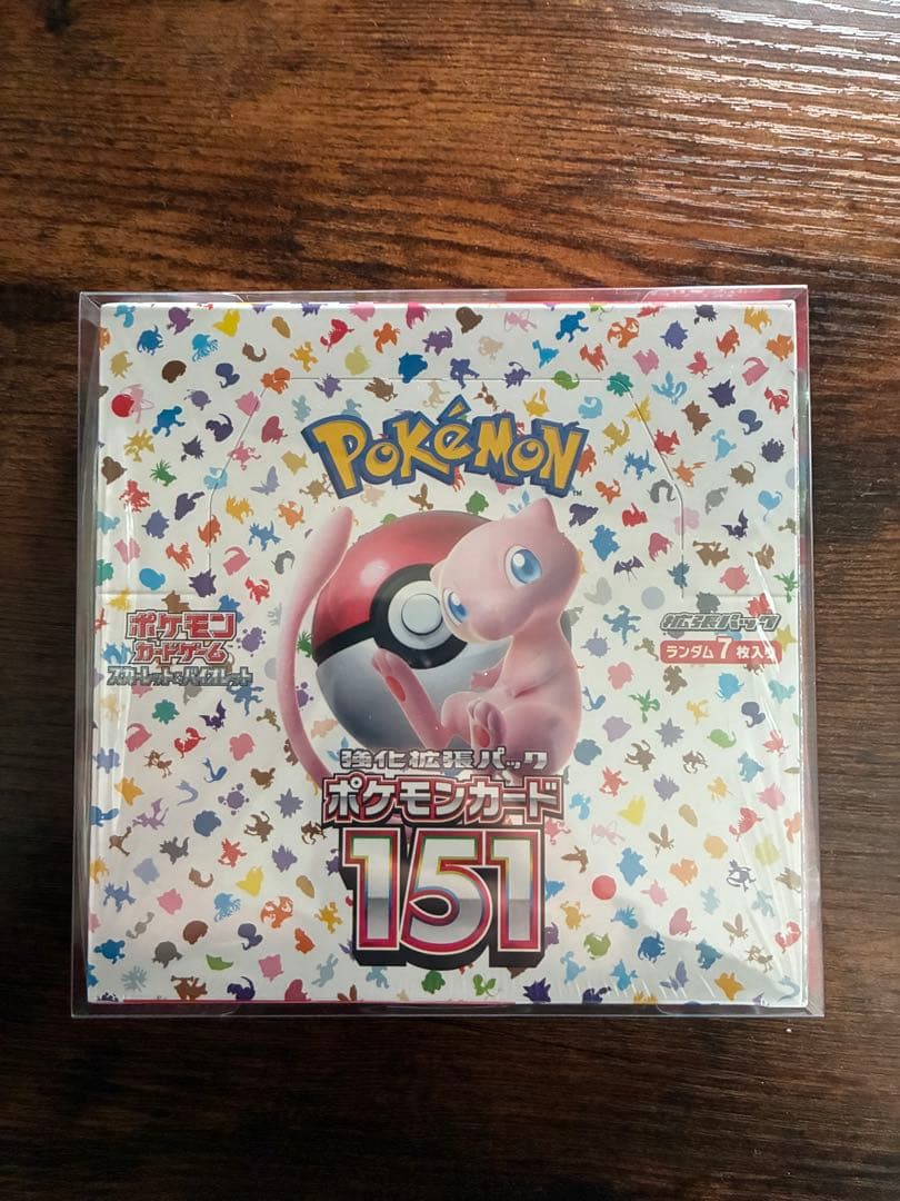 ポケモンカード　151 BOX　シュリンク付き