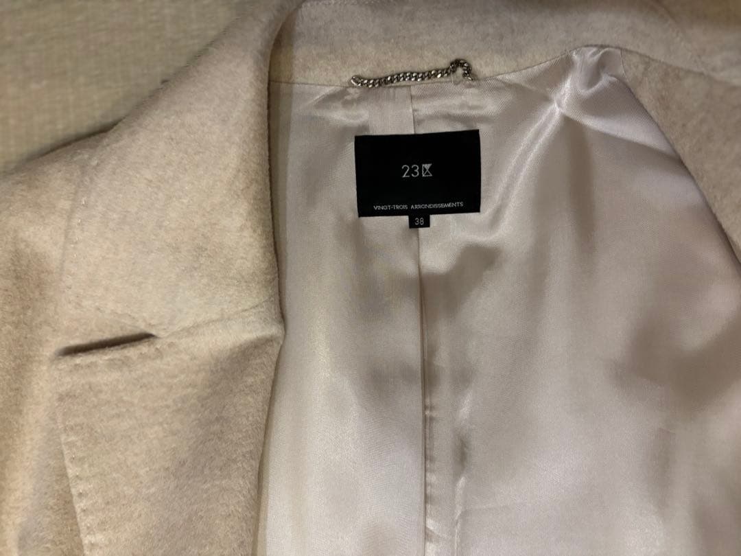 ★23区★チェスターコート★9号サイズ