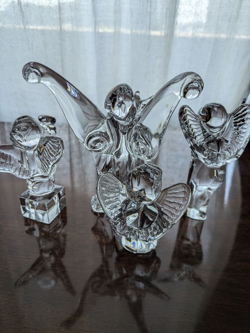 バカラ　天使　大天使　４点セット　置物