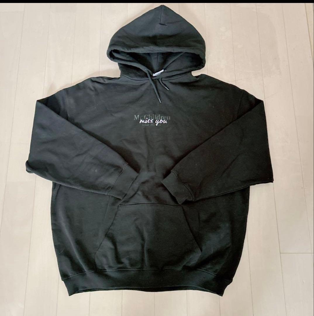 【ほぼ未使用】ミスチル　ツアーパーカーmiss you XL