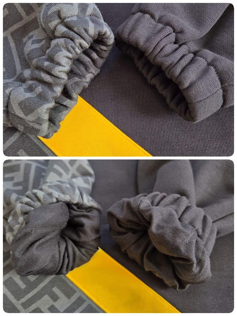 新品　フェンディ　ズッカ　パーカー　フーディ　ブラック　ユニセックス