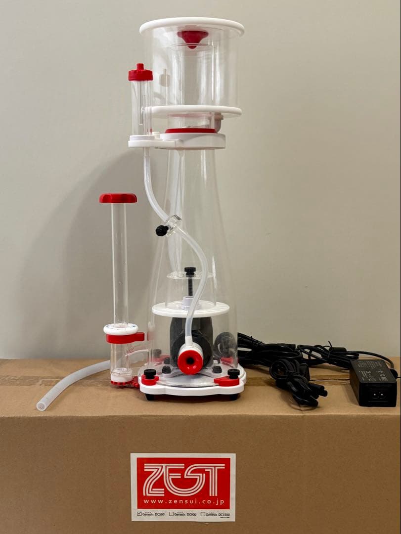 ゼンスイ プロテインスキマー Ｇｅｎｅｓｉｓ　ＤＣ５００　使用期間少