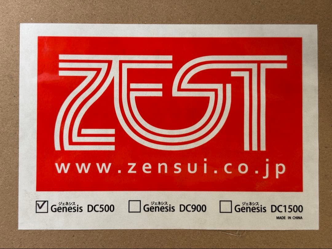 ゼンスイ プロテインスキマー Ｇｅｎｅｓｉｓ　ＤＣ５００　使用期間少