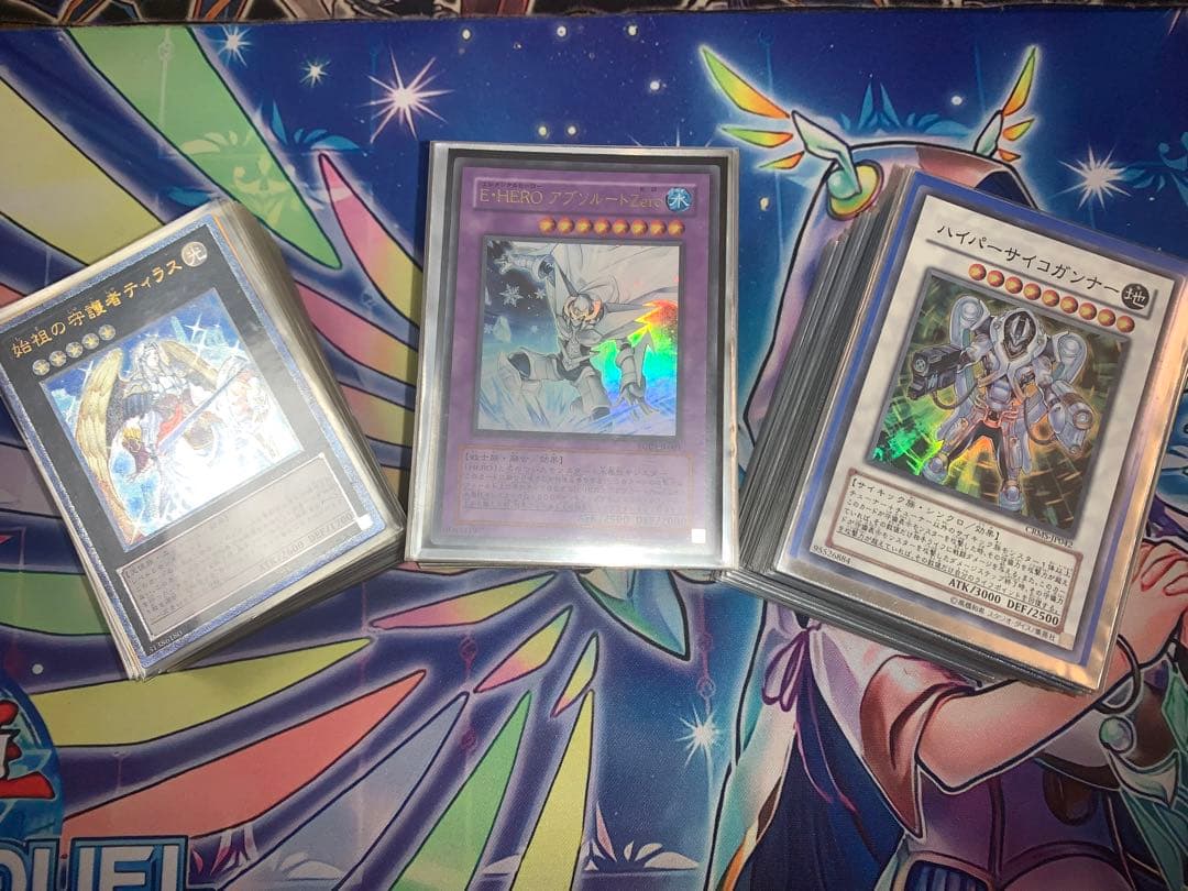 【1103】遊戯王 デッキパーツ 3点 アライブHERO 代行天使 サイキック