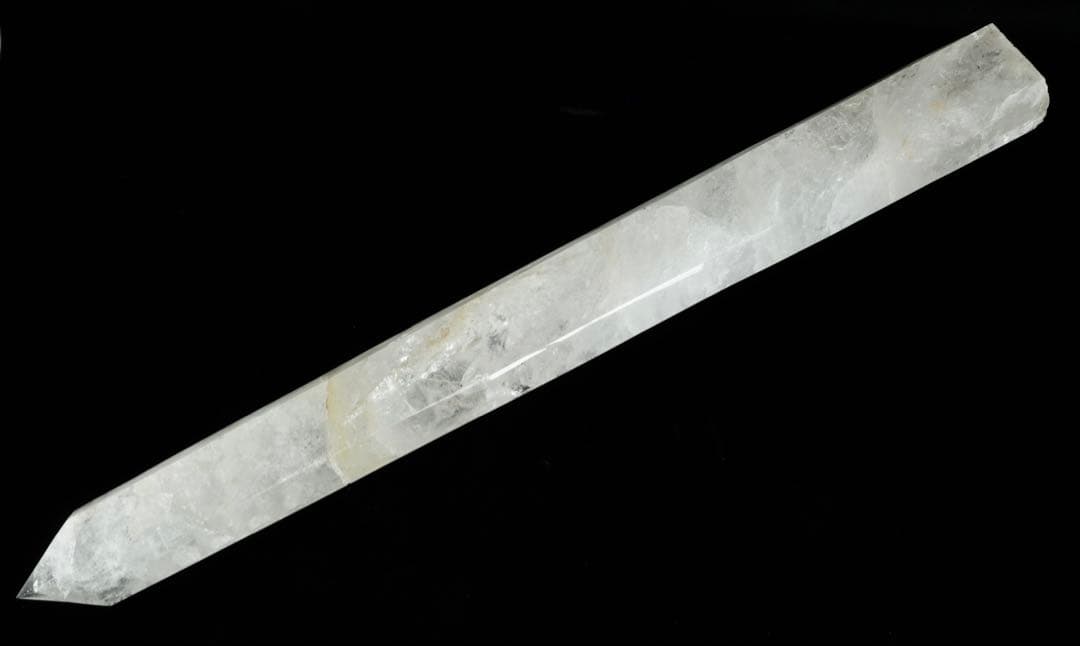 超特大95㎝ 虹入水晶ポイント 天然水晶 原石 天然石 六角水晶 パワーストーン