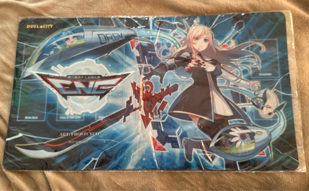 遊戯王OCG 中国版 プレイマット 閃刀姫-レイ CNC -決闘都市 2018-