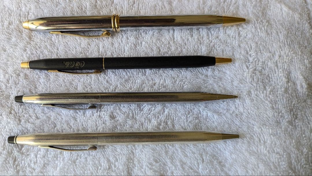 スターリング　シルバーも　クロス　ボールペン