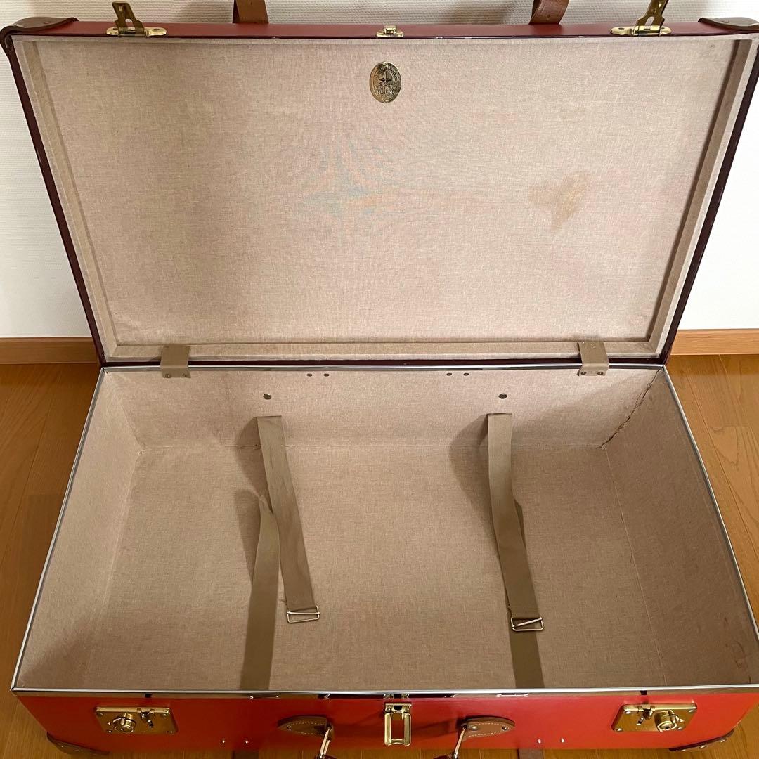 グローブトロッター 英国製 赤 大型 ヴィンテージ キャリーケース