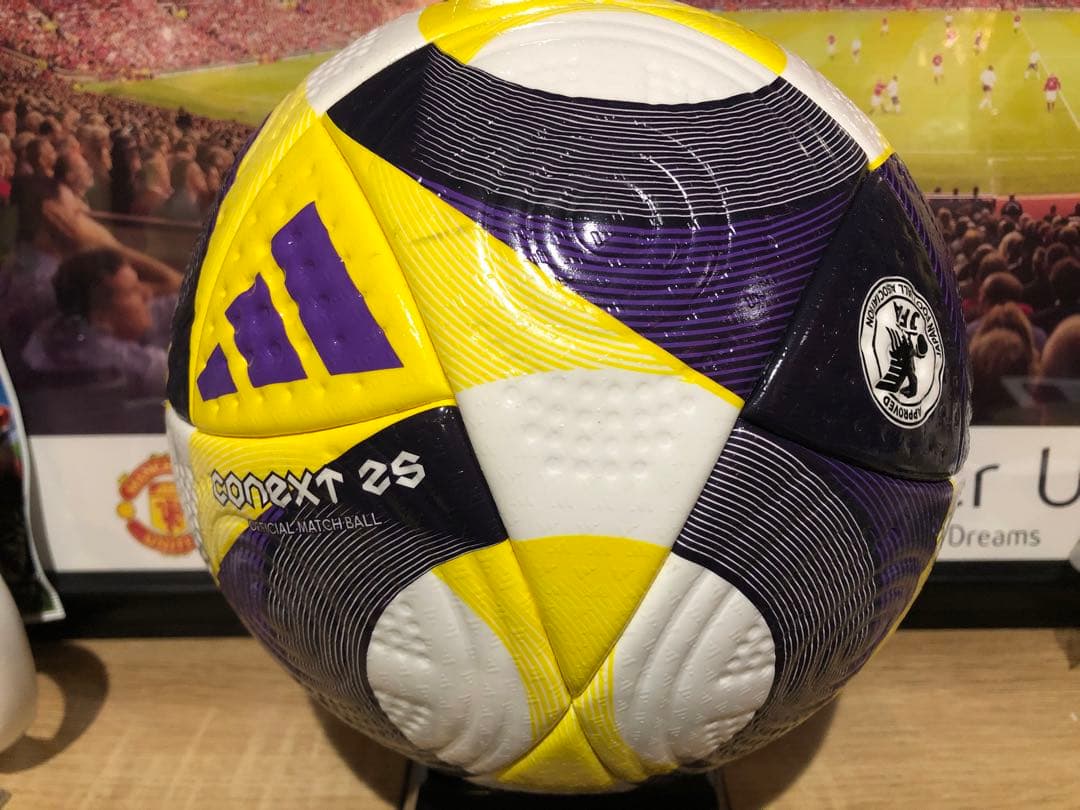 Ｊリーグ支給品 公式試合球 adidas conext 25 サッカーボール