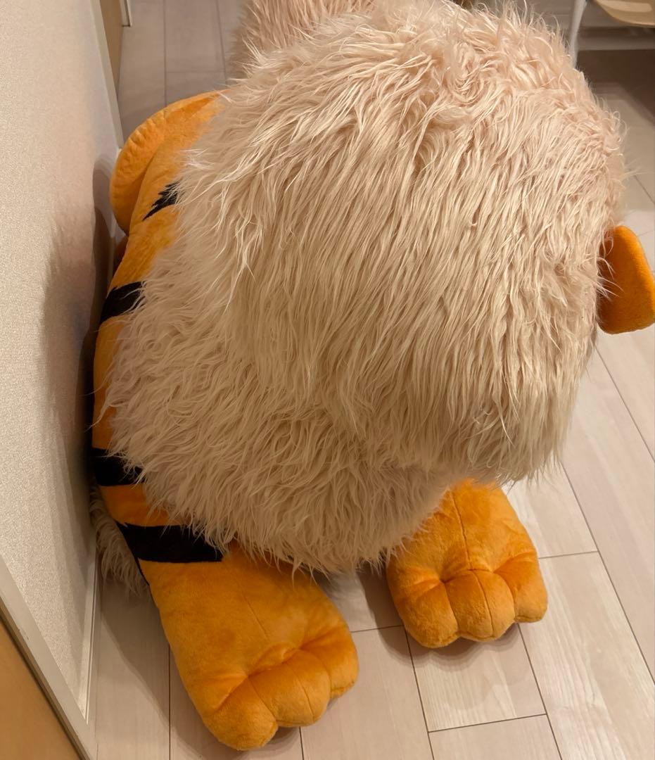 【美品・タグ付き】添い寝 ウインディ ぬいぐるみ 等身大 ポケモンセンター