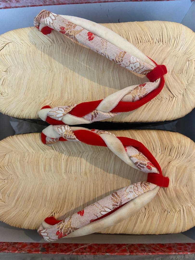 七五三用 花柄刺繍 着物セット