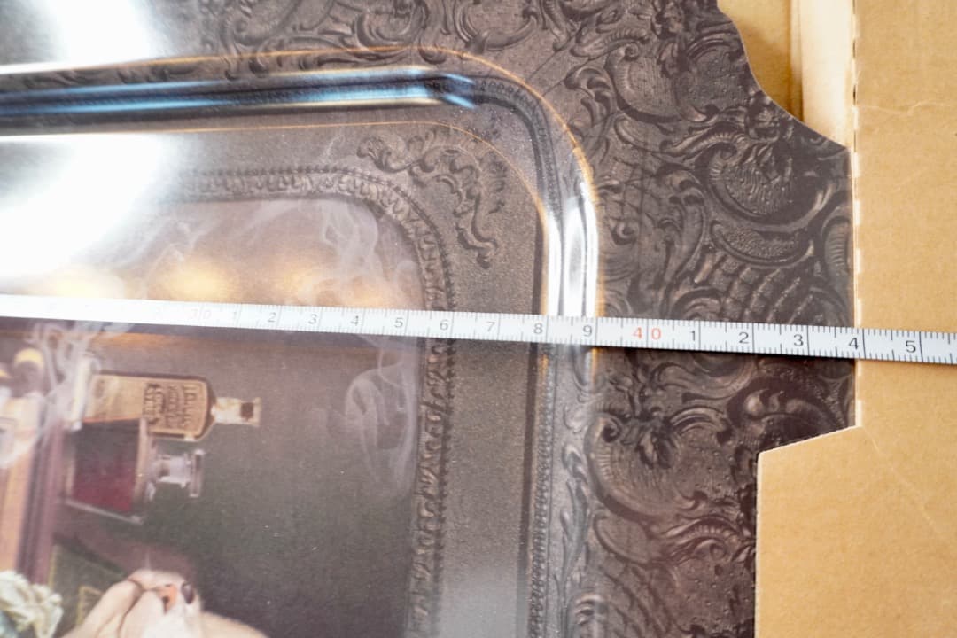 フランス製 トレー cat lady smoking playing piano