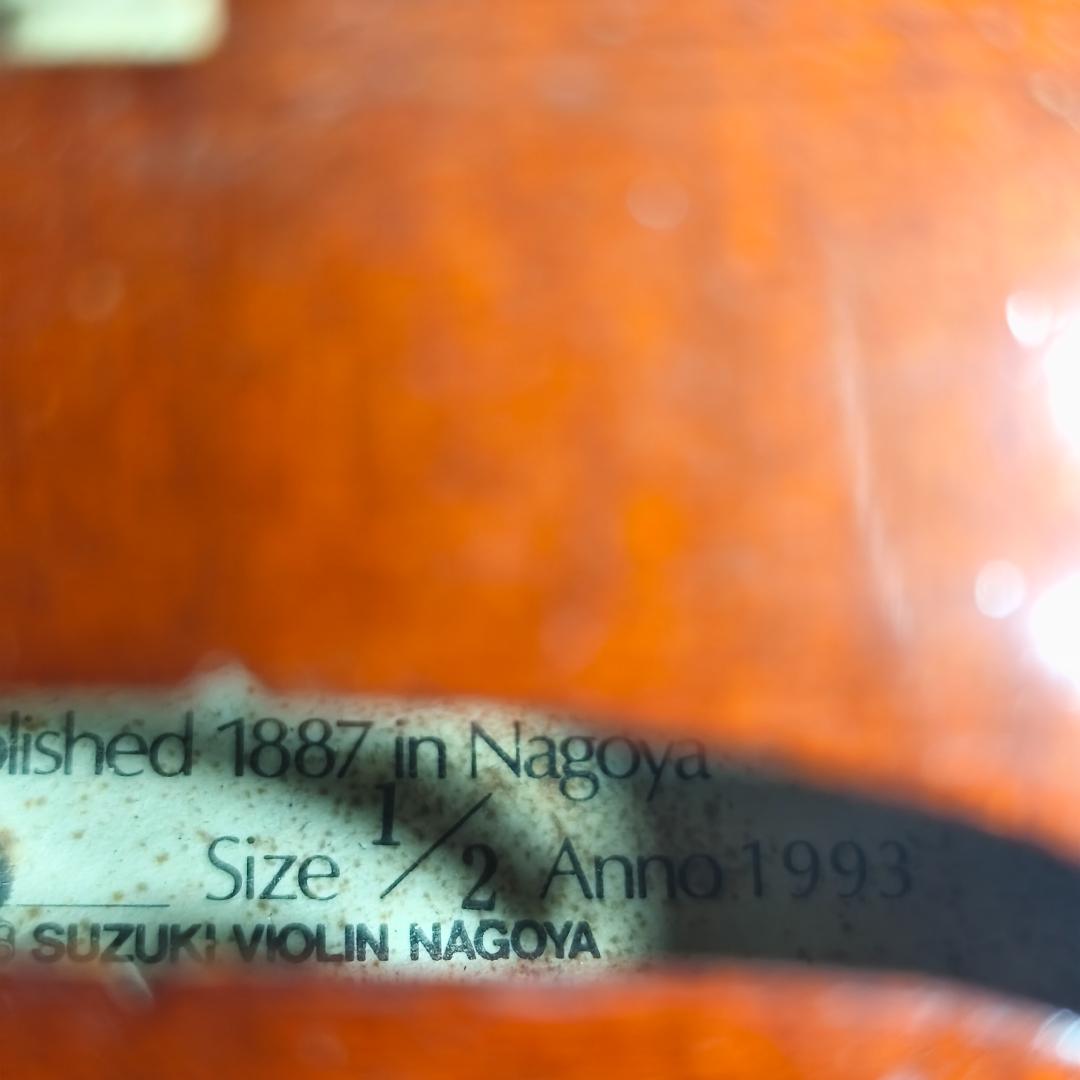 SUZUKI　バイオリン NO280 1/2サイズ　ケース付き