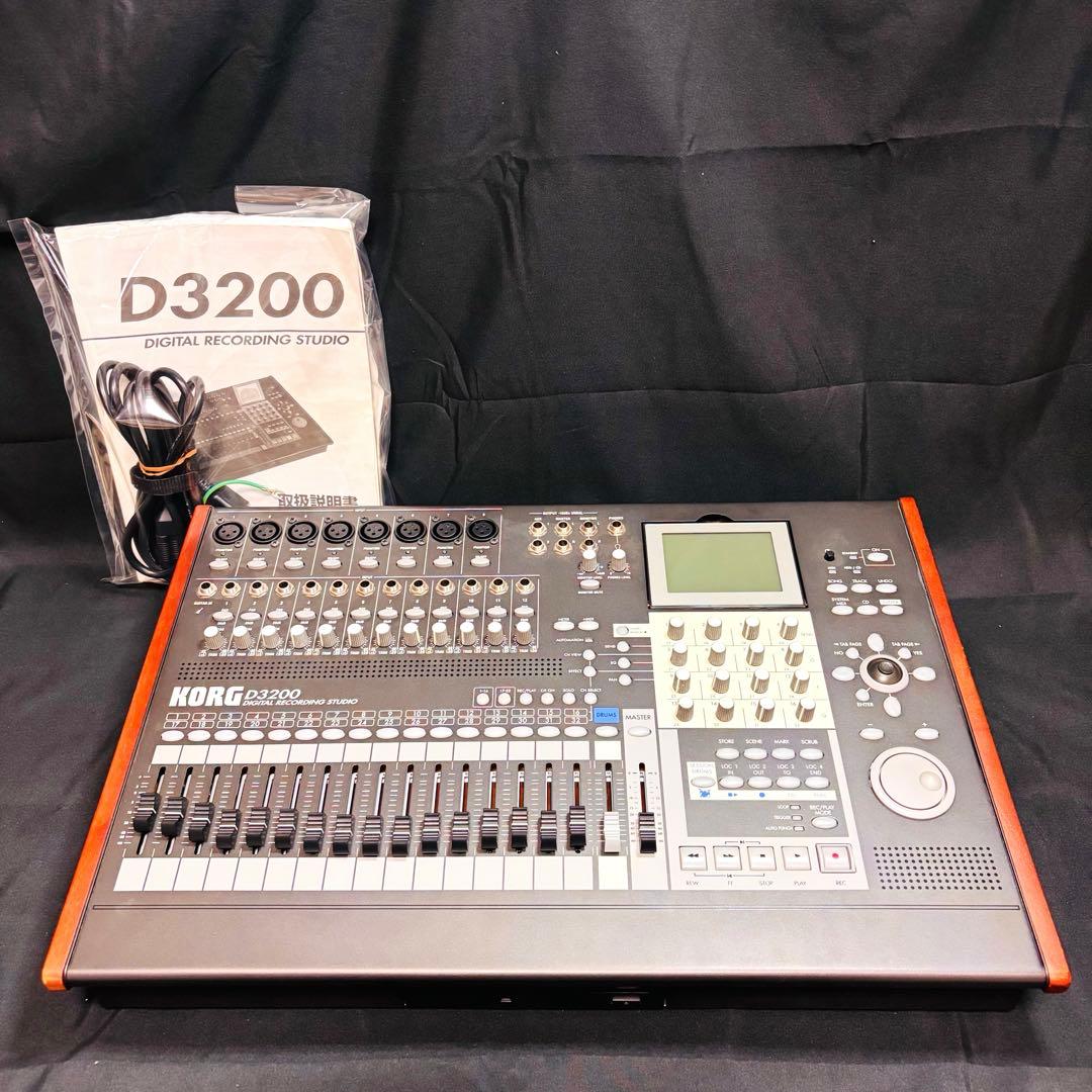美品　KORG コルグ D3200 マルチトラックレコーダー MTR ミキサー