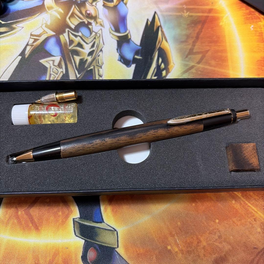 野原工芸　黒柿　シャープペンシル【旧型】固定式口金付