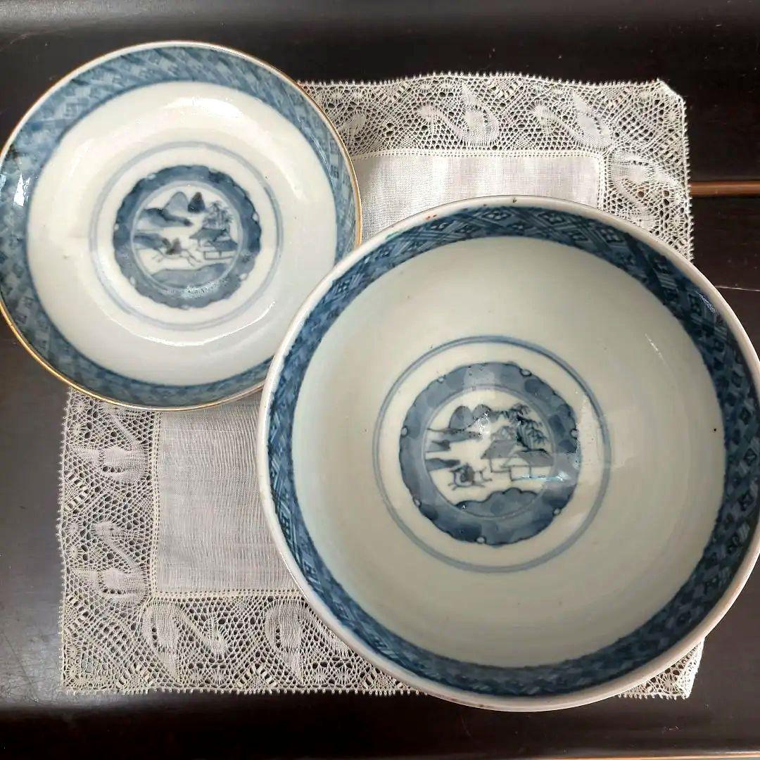 冨長貴春　蓋物2客　蓋付き茶碗 お茶碗 吸物碗 飯碗 アンティーク 骨董