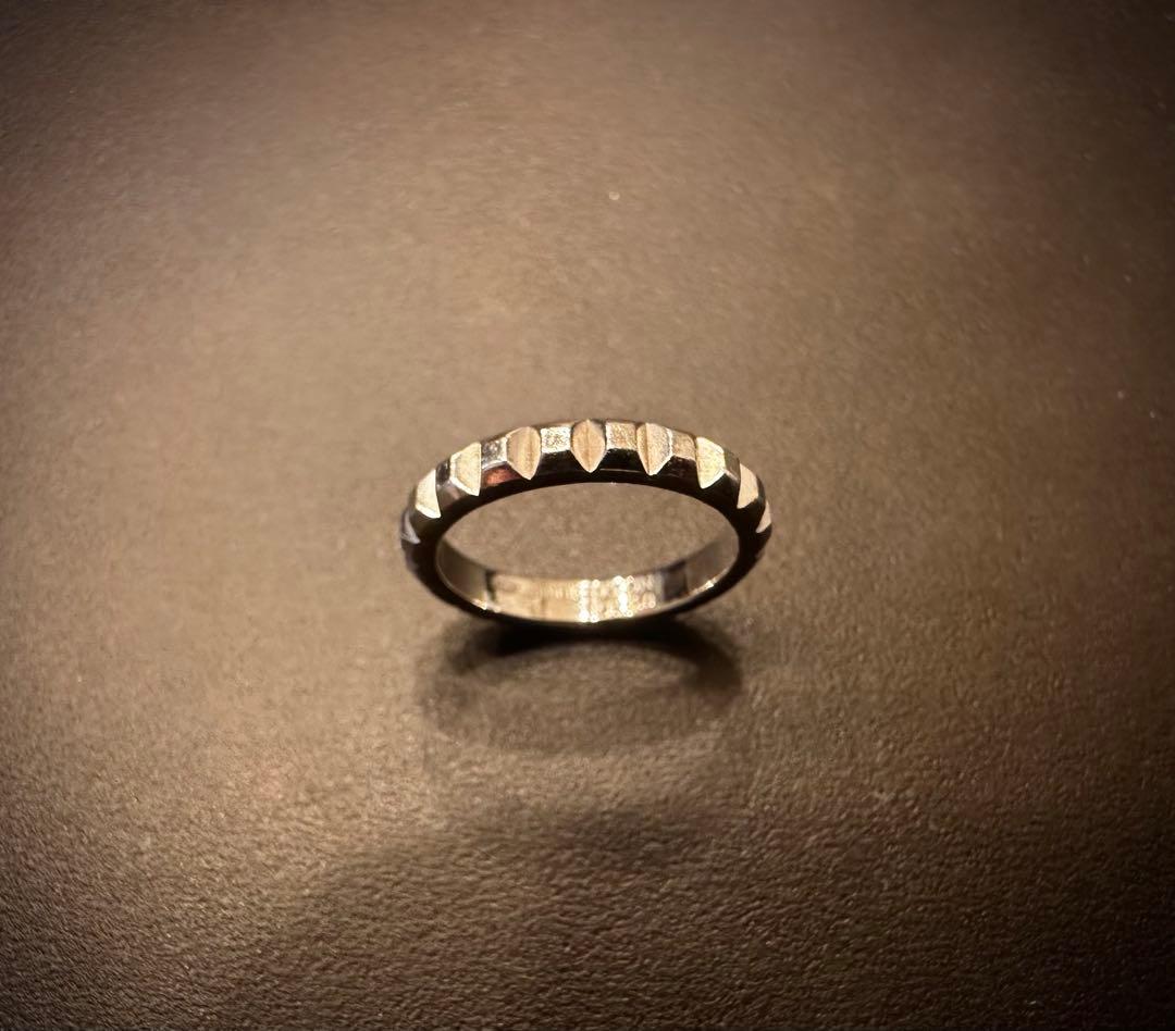 値下げしました ブシュロン クルドパリ プラチナ ミディアム ♯46 6号