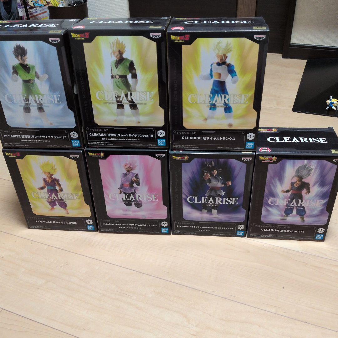 CLEARISE ドラゴンボール　7体セット