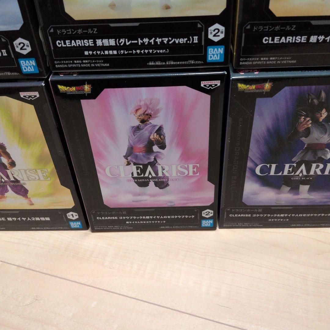 CLEARISE ドラゴンボール　7体セット