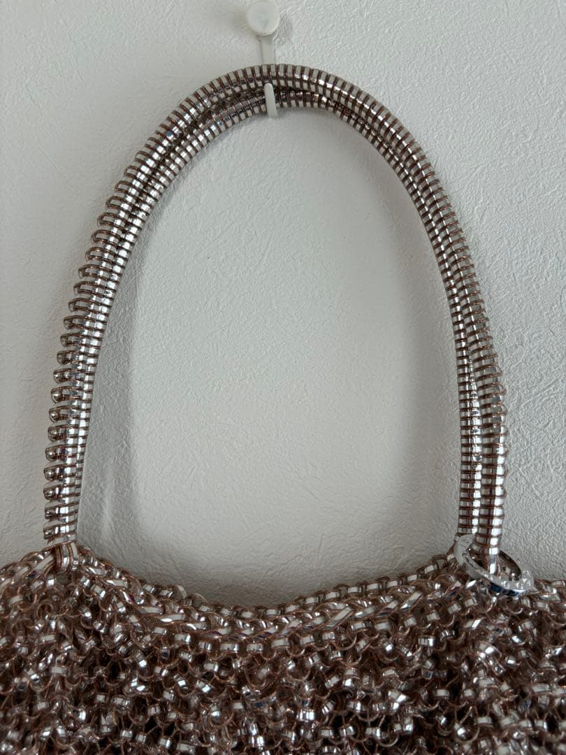 アンテプリマ ワイヤーバッグシルバーゴールド