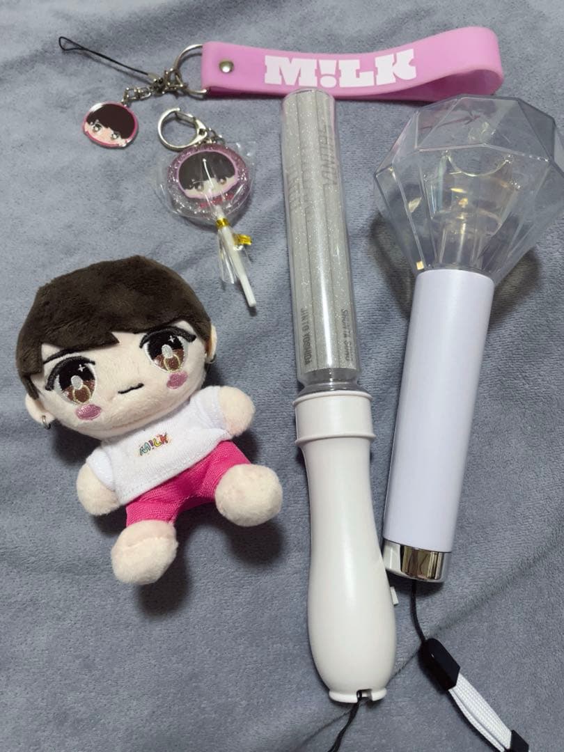 M!LK ペンライト 佐野勇斗 ぬいぐるみ
