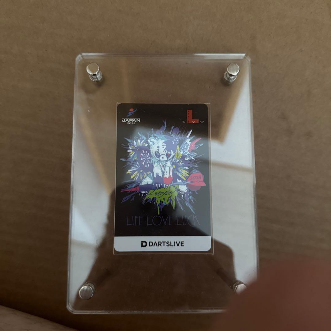 2024 L-style オリジナルダーツライブカード